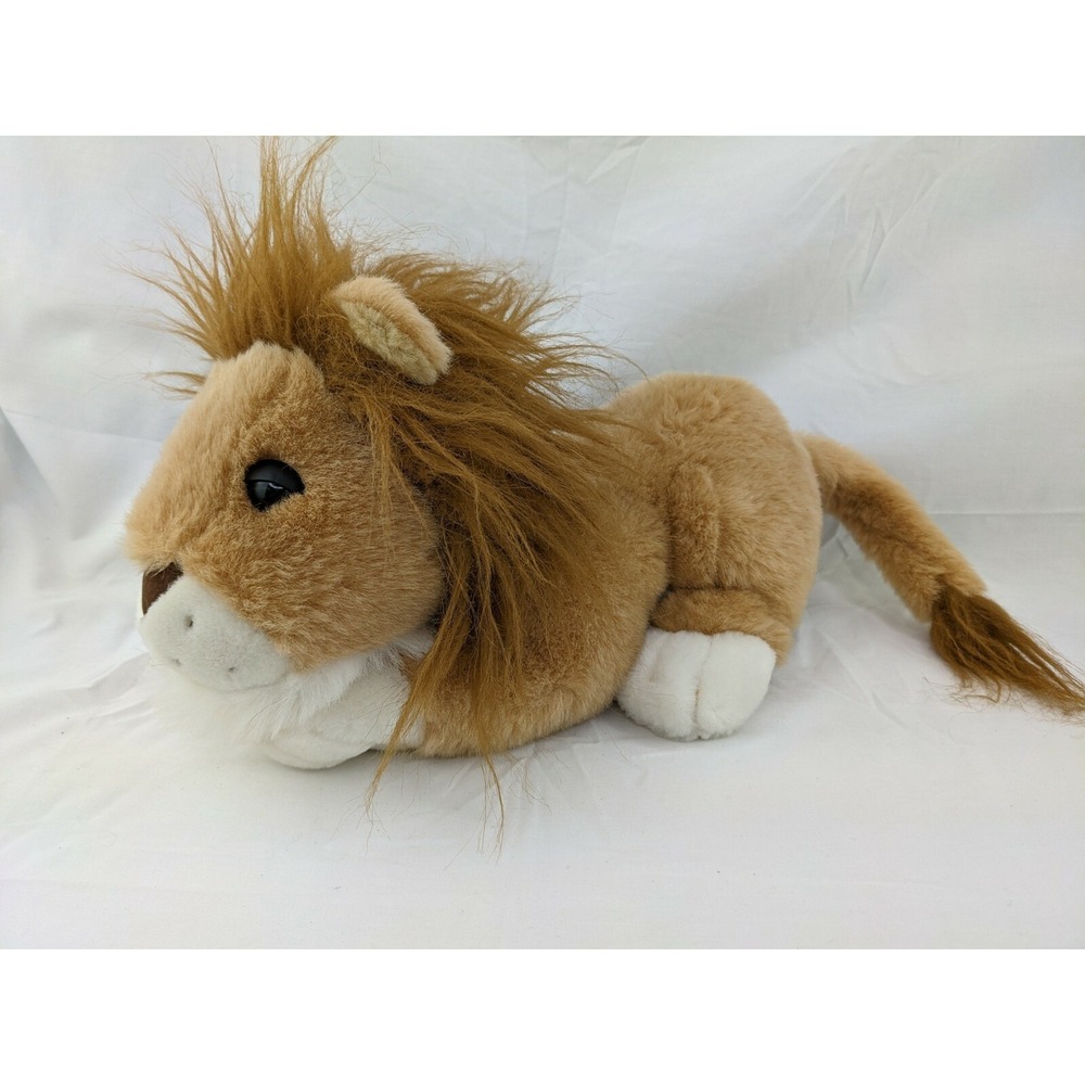 Kids of America Lion Plush 12 Inch Stuffed Animal Toy